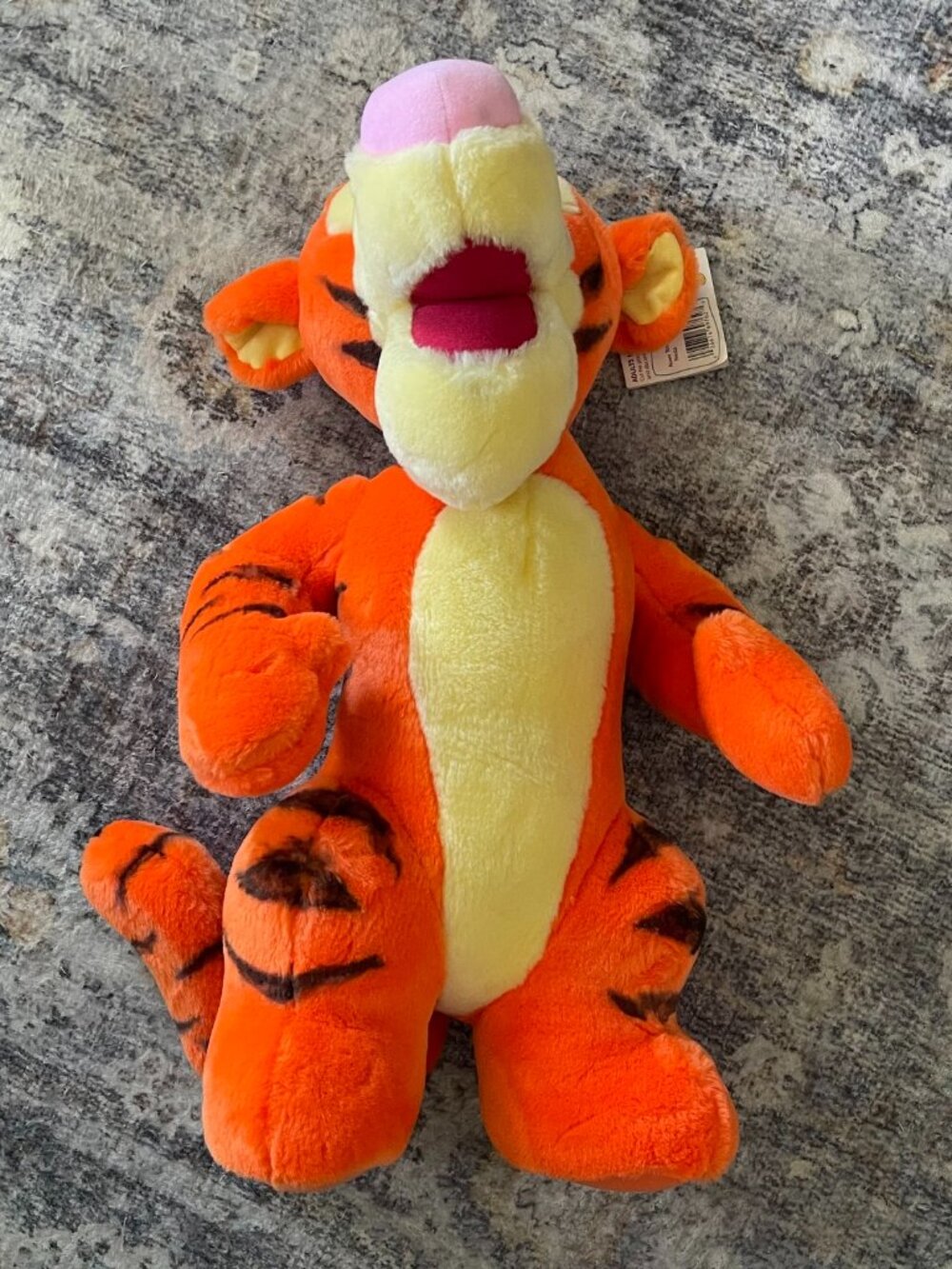 Vintage Disney Winnie the Pooh Large 24" Tigger Plush Stuffed Animal Toy Mattel